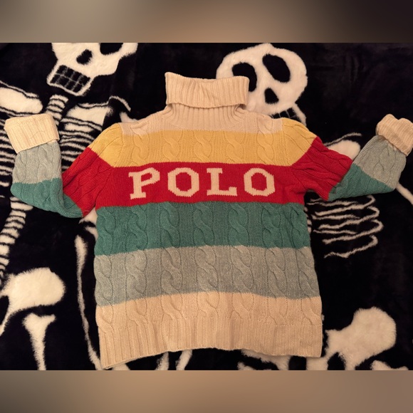 Ralph Lauren Cream Knit Sweater NWOT